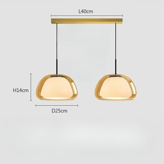 Capsule Pendant Light – Modern Pendant Lamp With Adjustable Heads & LED Lighting