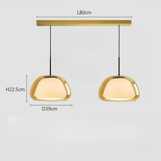 Capsule Pendant Light – Modern Pendant Lamp With Adjustable Heads & LED Lighting