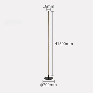 LED Floor Lamp – Modern Standing Metal Lamp | Warm Energy Efficient Lighting