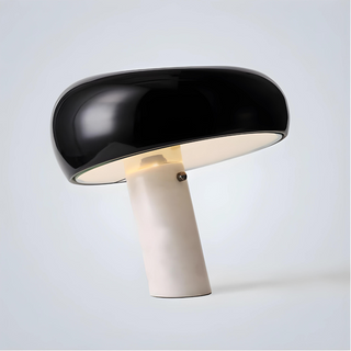 Carbon steel table lamp — modern E27 durable glass premium