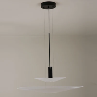 Acrylic Pendant Light – Modern Chandelier with LED & Adjustable Height Fixture