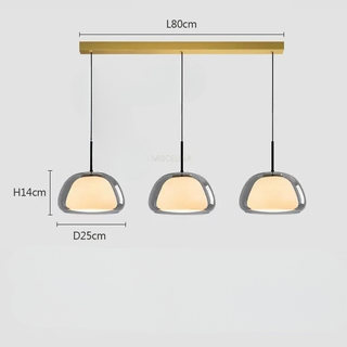 Capsule Pendant Light – Modern Pendant Lamp With Adjustable Heads & LED Lighting