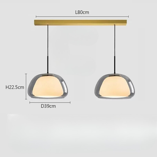 Capsule Pendant Light – Modern Pendant Lamp With Adjustable Heads & LED Lighting