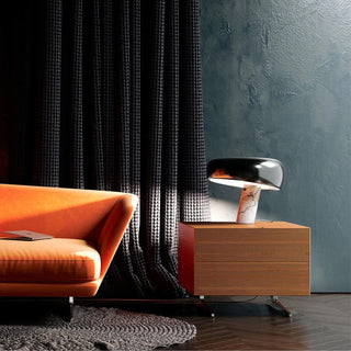 Durable glass carbon steel lamp — modern E27 setting