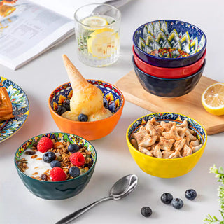Floral Ceramic Dinnerware Set – Boho