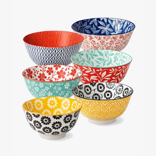 Floral Ceramic Dinnerware Set – 12-Piece