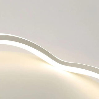 Wave Ceiling Light – Adjustable LED Lighting | Modern Wavy Design Lamp