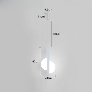 Modern Pendant Light – Black Pendant Lamp with Adjustable LED Lighting & Warm Ambiance
