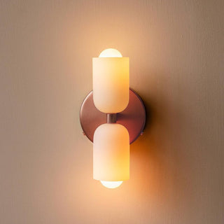 Modern Wall Sconce – Double Heads Indoor Wall Lighting Fixture | Creamy Elegant Lamp