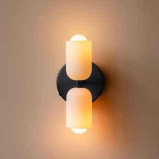 Modern Wall Sconce – Double Heads Indoor Wall Lighting Fixture | Creamy Elegant Lamp