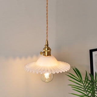Nordic glass wall lamp adjustable brass illuminated — sconce