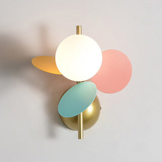 Macaron wall lamp Nordic multi-leaves — modern style sconce