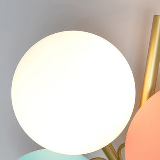 Macaron wall sconce multi-leaves close-up — Nordic modern