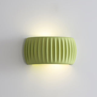 Macaroon cream resin indoor wall light — living room sconce
