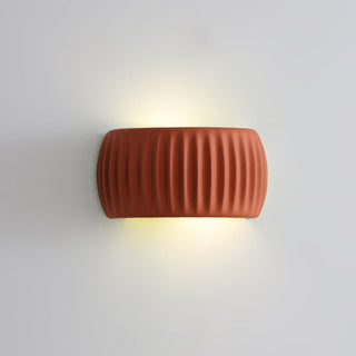 Cream resin macaroon indoor wall sconce — living room lamp