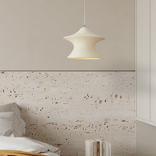 Minimalist resin pendant lamp — Nordic adjustable ceiling fixture