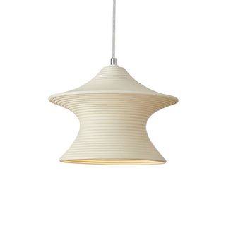Nordic minimalist resin pendant in interior — ceiling light