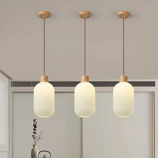 Suspension vintage – Lanterne en verre avec luminaire à éclairage d'ambiance chaleureux