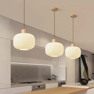 Suspension vintage – Lanterne en verre avec luminaire à éclairage d'ambiance chaleureux
