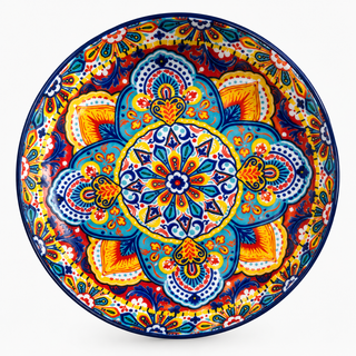 Art Bohemian Ceramic Dinner Plate