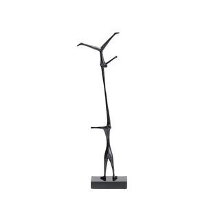 INTERA golden human sculpture table lamp — artistic warm light bedroom