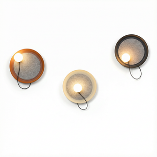 Nordic Wall Light – Minimalist PVC Wall Sconce | Modern LED Bedroom Lighting