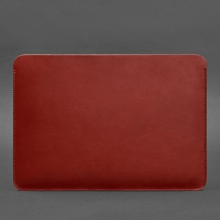 leather macbook pro sleeve handmade 14 inch laptop cover apple logo wide view