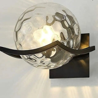 VER glass ball wall sconce elegant soft ambient light