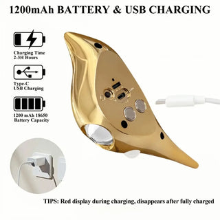 TIONON modern bird design wall light detail view