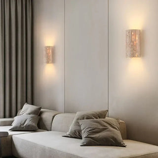 TOSME textured stone wall light modern interior