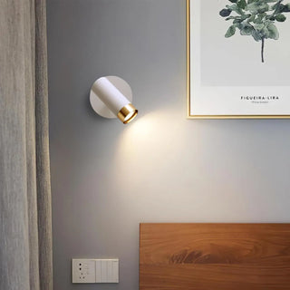 White swivel arm wall lamp G4 5W LED IP20 modern bedroom