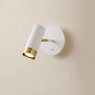 White single arm swivel wall sconce G4 LED IP20 bedroom