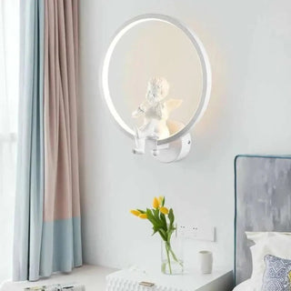 Designer angel wall sconce Art Deco G9 LED bedroom hallway