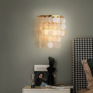 Art Deco gold confetti wall sconce E27 5W – vintage