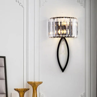 black Art Deco wall sconce E14 2-light – modern design