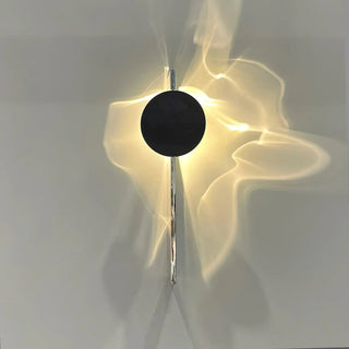 G9 LED black aurora wall sconce modern 8W aluminium IP20