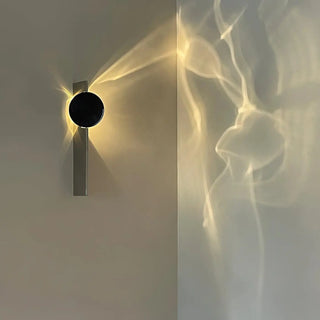 Aurora borealis black wall sconce G9 LED designer indoor