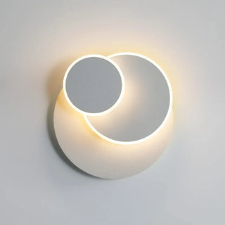 Two circles wall lamp G9 15W – white modern ambient light