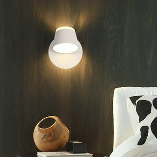 Triple shade headboard wall sconce G4 LED white aluminium IP65