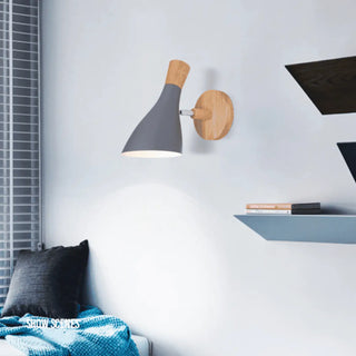 Driftwood wall light white – Scandinavian modern 13×25cm