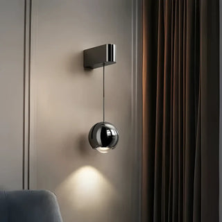 White ball wall sconce adjustable – G4 12W acrylic 3000K modern