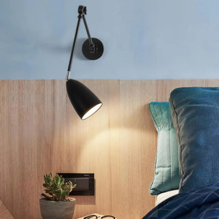 SWING adjustable long arm wall sconce pivot mechanism