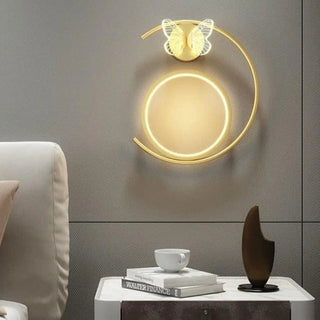 Children's wall lamp G4 LED 12W gold finish detail