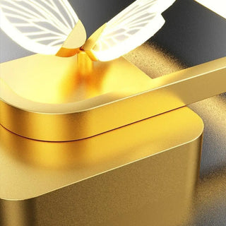 Gold G4 LED wall sconce children's room acrylic