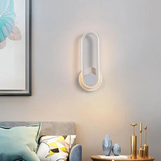 Aluminum chic sconce white – modern original close-up