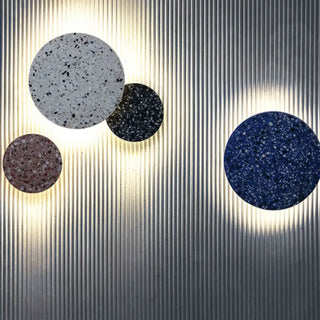 Blue granite wall light LED – IP65 S 15cm modern