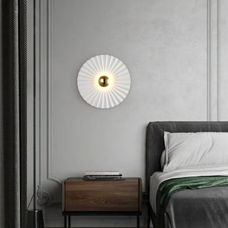 Large circular sconce white – G4 LED L 40cm aluminum
