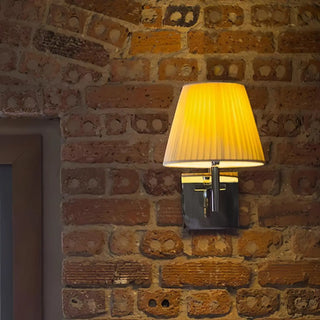 Orange classic wall sconce E27 – modern aluminum acrylic