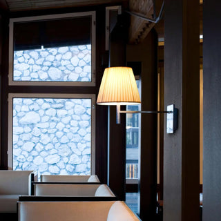 White modern wall lamp E27 – classic warm LED design