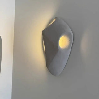 Stone cocoon wall lamp beige – M size G4 LED IP65